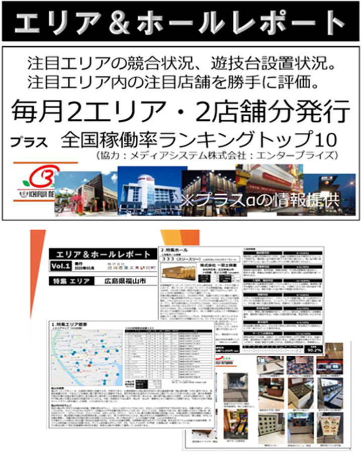 エリア&ホールレポート